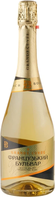 Французький бульвар Grande cuvee Gold біле солодке 10.5-12.5% ​​0.75л