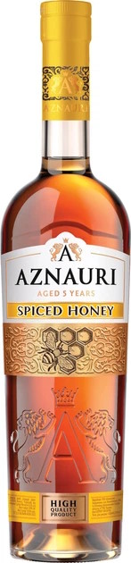Aznauri Spiced Honey спиртний напій 0.5 л 30%