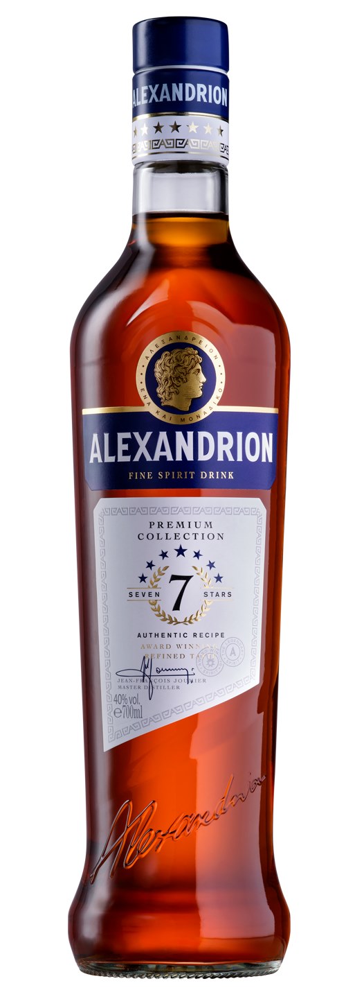 Alexandrion 7 зірок алкогольний напій 0.5 л 40%