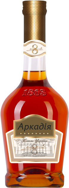 Коньяк Аркадія 8 0.5л 40%