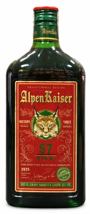 Лікер Alpen Kaiser 0.5л 35%