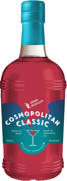 Коктейль Космополітен Urban Mixology 22% 0.7л