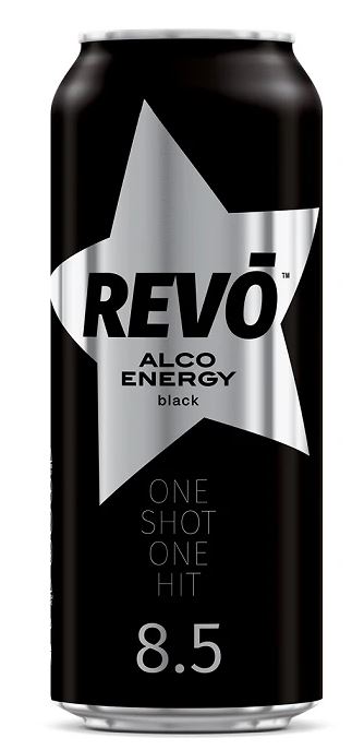 Revo Black Alco Energy чорне 0.5л 8.5%