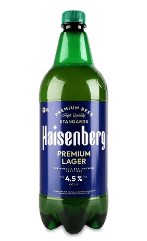 Пиво Haisenberg Premium Lager світле 1л