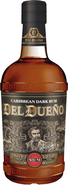 Ром Del Dueno Caribbean Dark 0.7л 37.5%