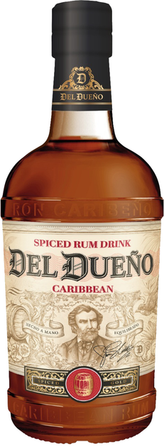 Ромовий напій Del Dueno Caribbean Spiced 0.7л 35%