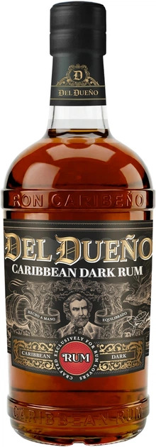 Ром Del Dueno Caribbean Dark 1л 37.5%