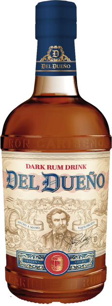 Напій на основі рому Del Dueno Dark 0.7л 35%