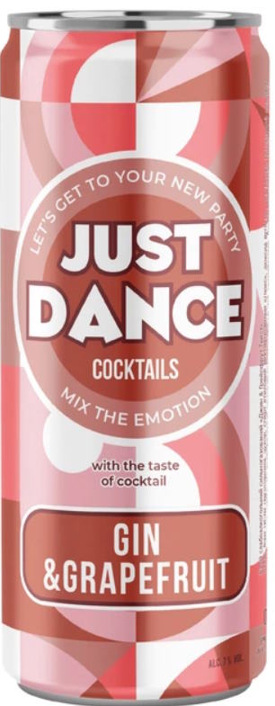 Just Dance Gin & Grapefruit 0.5л 7% 