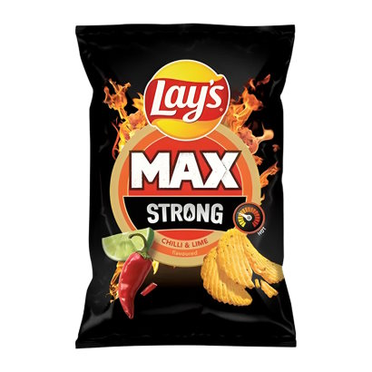 Чипси Lay's Strong зі Смаком Чилі та Лайму 95 г