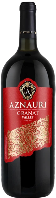 Вино Aznauri Granato Valley червоне напівсолодке 1.5л 9-13%