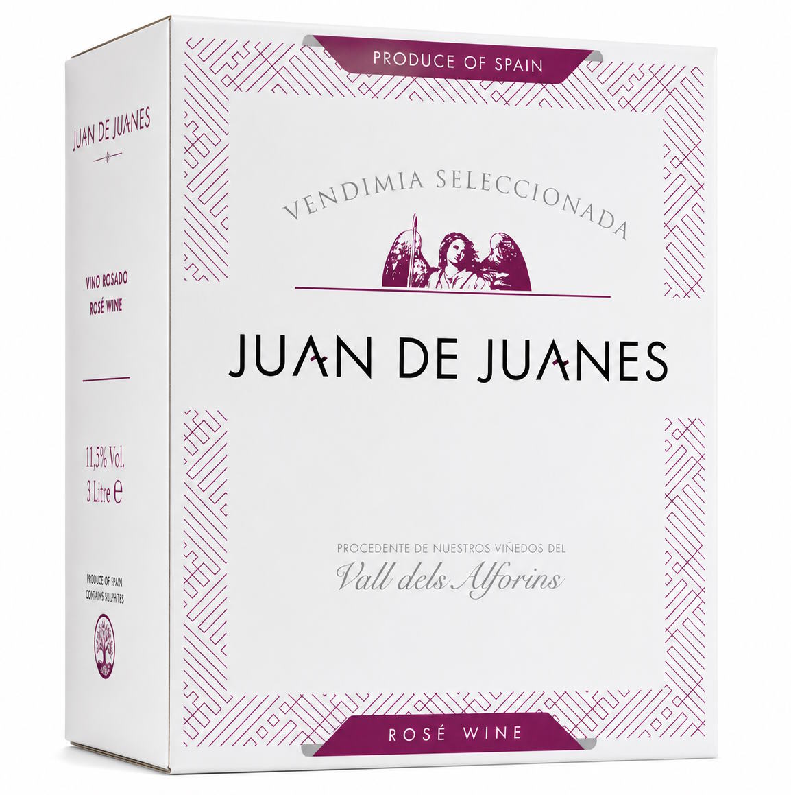 Вино Juan De Juanes рожеве сухе 3л 12%