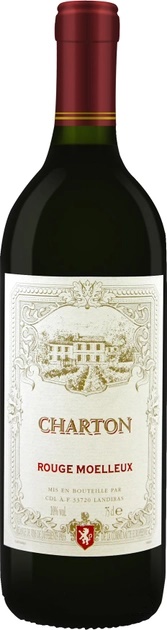 Вино Charton Rouge Moelleux червоне напівсолодке 0.75л 11%