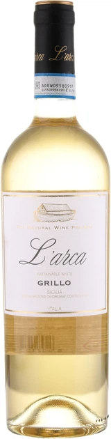 Вино L'arca Grillo Sicilia DOC біле сухе 12.5% ​​0.75л