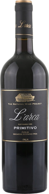 Вино L'arca Primitivo Puglia IGP червоне сухе 13% 0.75л