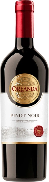 Вино Oreanda Pinot Noir червоне напівсолодке 0.75л 9.5-13%