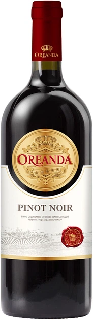 Вино Oreanda Pinot Noir червоне напівсолодке 1.5л 9.5-13%