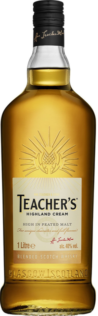Віскі Teacher's Highland Cream 1л 40%