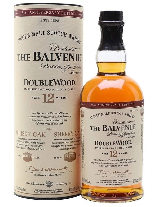 Віскі Balvenie Doublewood 12 років 0.7л 40%