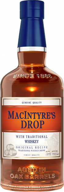 Напій на основі віскі MacIntyre’s Drop Blended 0.7л 35%