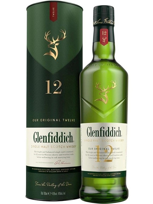 Віскі Glenfiddich 12 років 0.7л 40%
