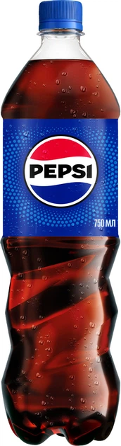 Напій газований Pepsi Cola 0.75л