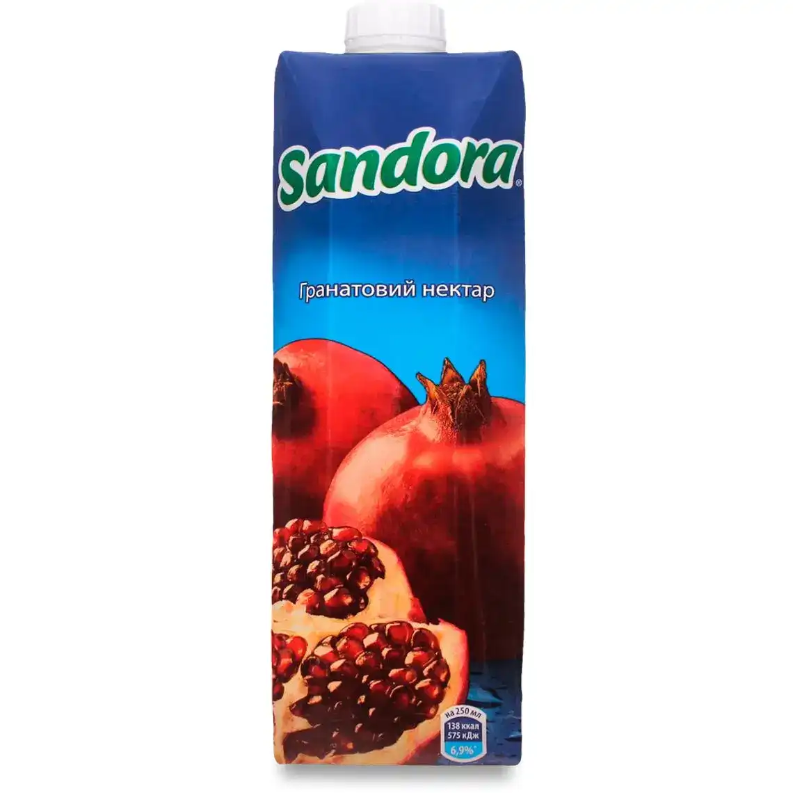 Нектар гранатовий освітлений Sandora 0,95л