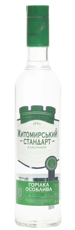 Горілка Житомирський стандарт 0.7л 40%