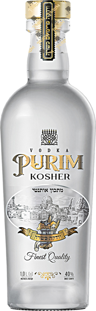 Горілка Purim Kosher 1л 40%